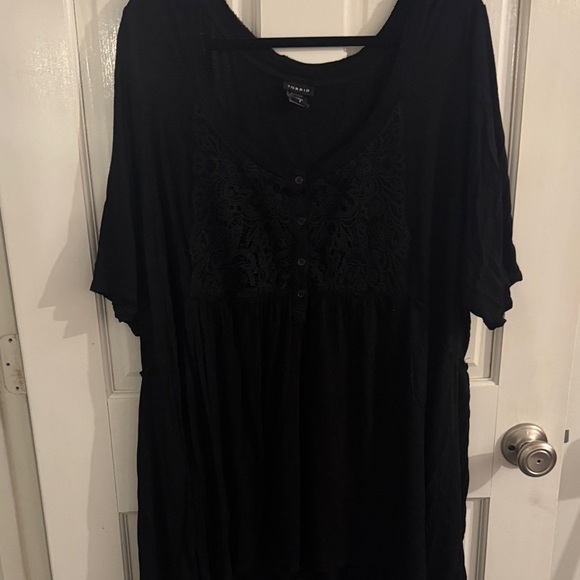 torrid Tops - Women's Black Top tunic
